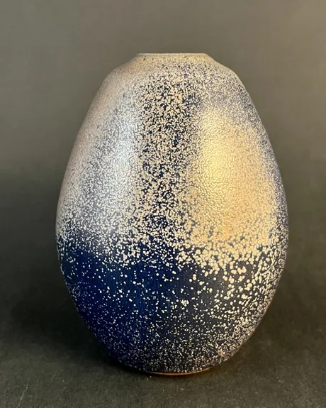 A glazed pot from Jugtown