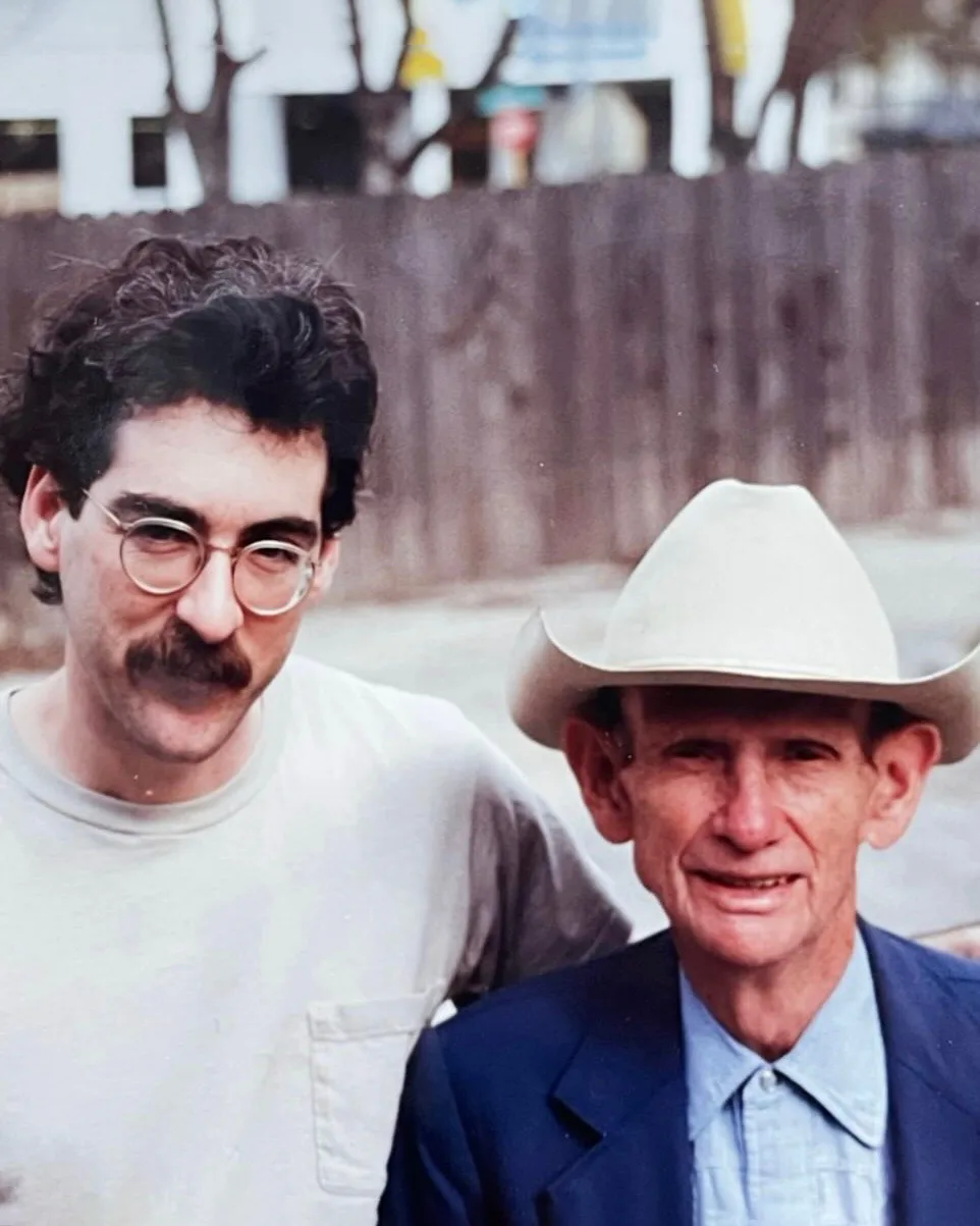 Lee Miller with his mentor, Charlie Dunn