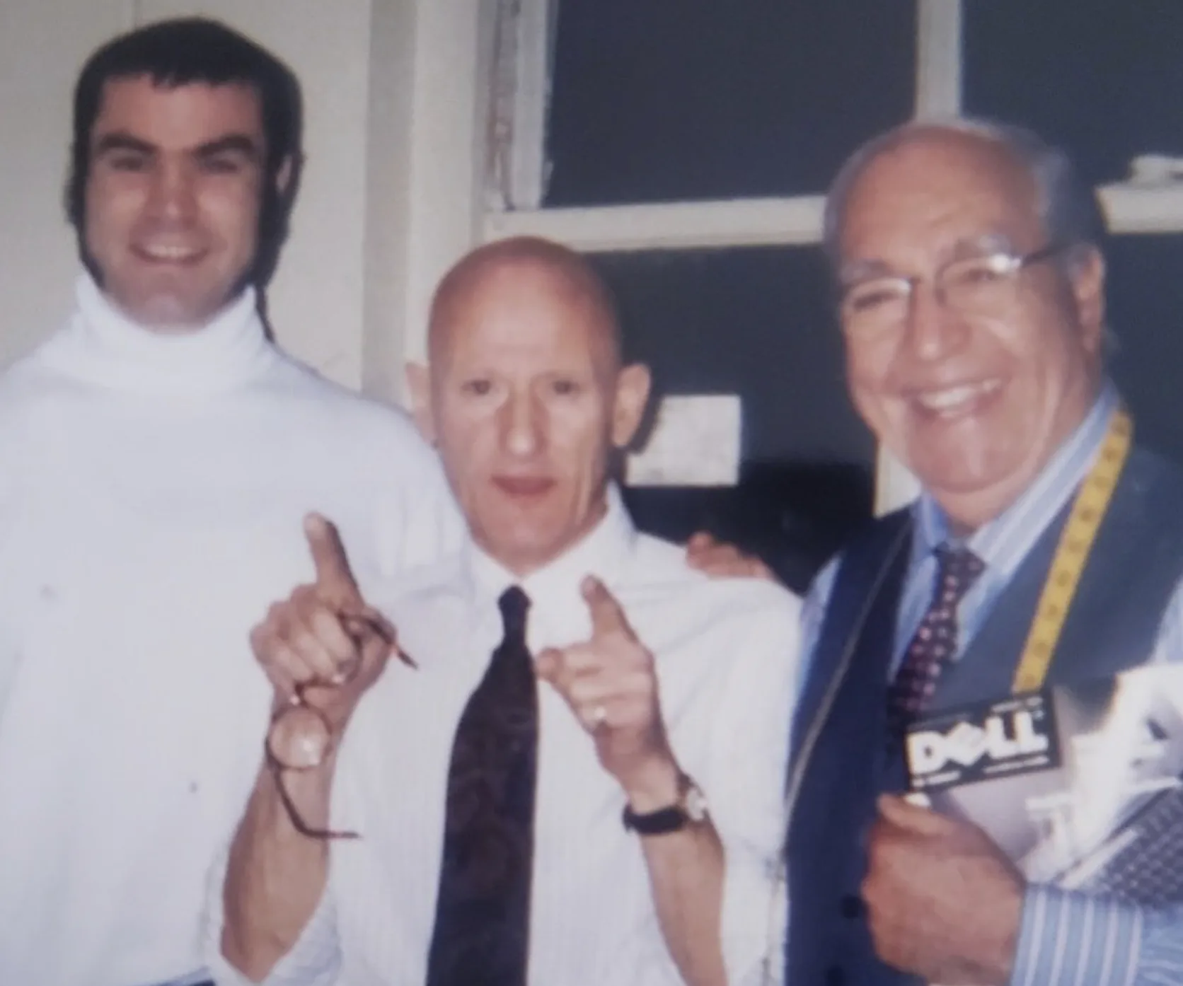 Frank Shattuck with the Cesta brothers